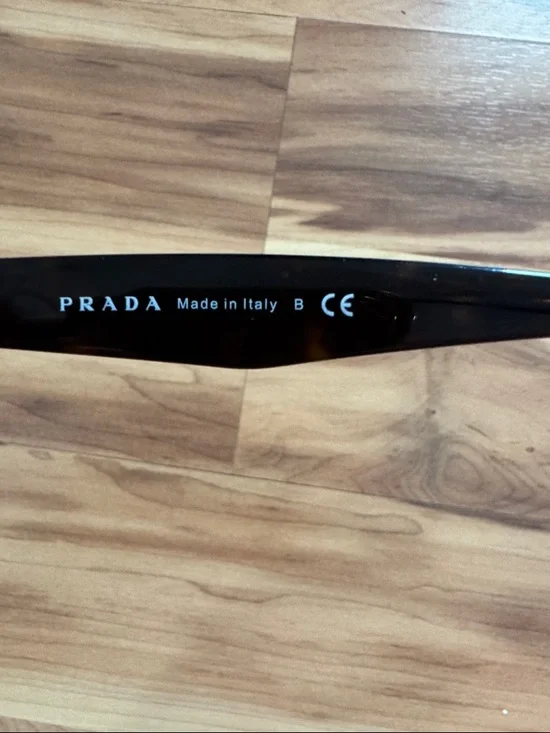 Prada Black Cat-Eye Women's Sunglasses - Picture 3 of 3